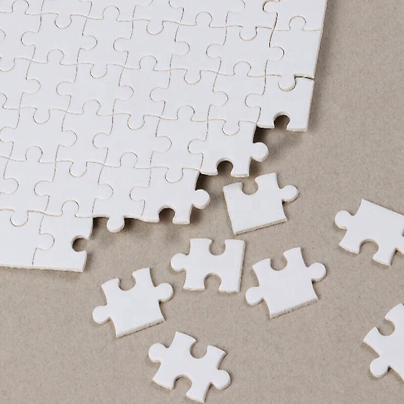 A4 Diy zdjęcie papier termotransferowy puste puzzle do druku Puzzle Jigsaw do drukowania