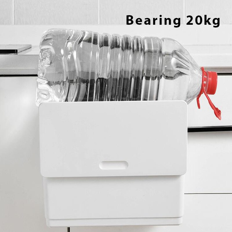 Joybos 6L Prullenbak Keuken Opbergkast Abs Keuken Vuilnisbak Muur Gemonteerde Imperforate Prullenbak Recycle Vuilnis bin