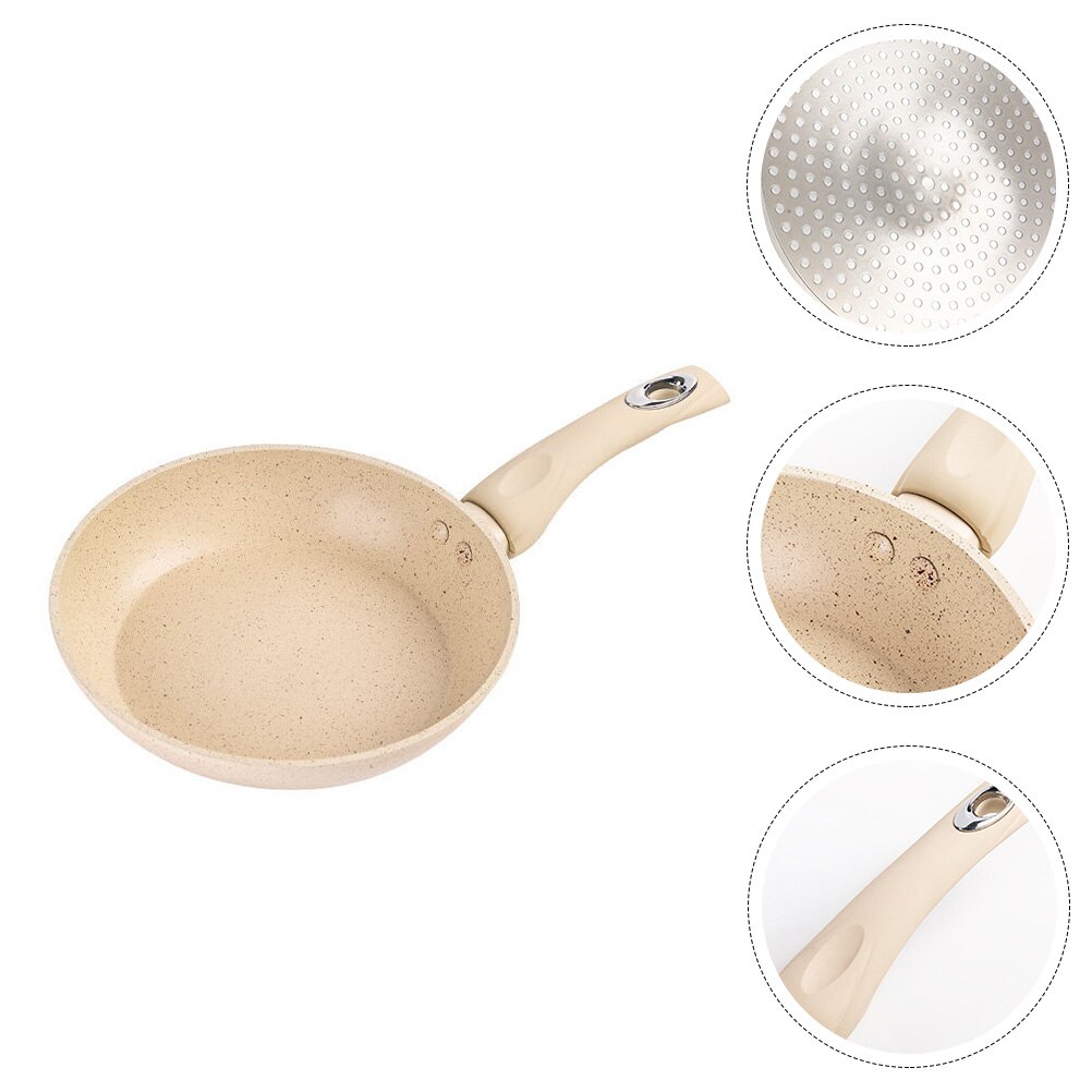 Multi-purpose Frying Pan Kitchen Non-stick Pan Maifan Stone Skillet with Handle