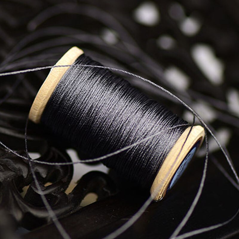 Roll Van 0.3Mm Polyamide Fiber Lijn Hand Geweven Borduurgaren Kwasten Lijn 50M Hoge Sterkte 3 Strengen draad Grijs: 7