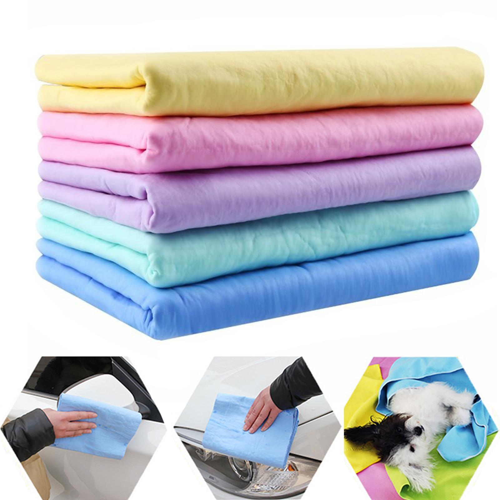 Toalhetes absorventes super absorventes da limpeza do carro do cuidado do carro da janela do assoalho do cabelo do animal de estimação do deerskin multiuso