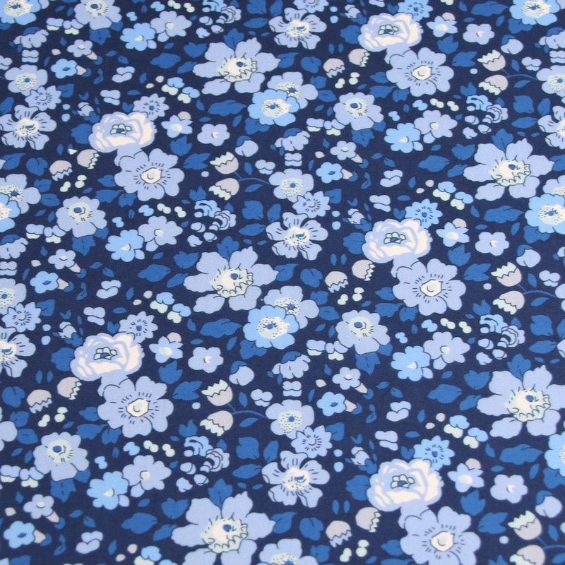 Citrongula blommor betsy ana små blommor tryck liberty tyg london liberty tana lawn bomull specialanpassat tyg för gör-det-själv: Sakura rosa