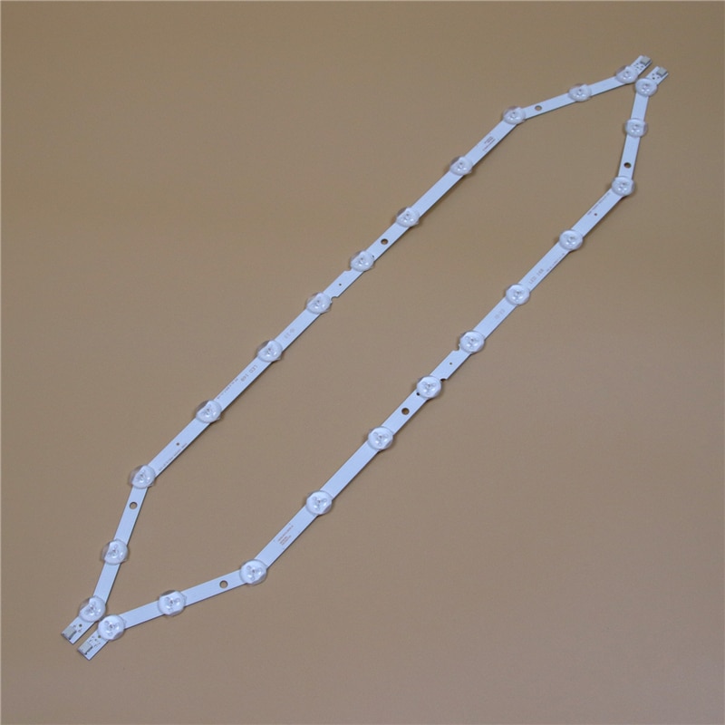32inch TV LED Light Bars For Samsung UN32H5201AFXZA UN32H5203AFXZA UN32H5203AFXZC Backlight Strips Kit 12 LED Lamps Lens 2 Bands
