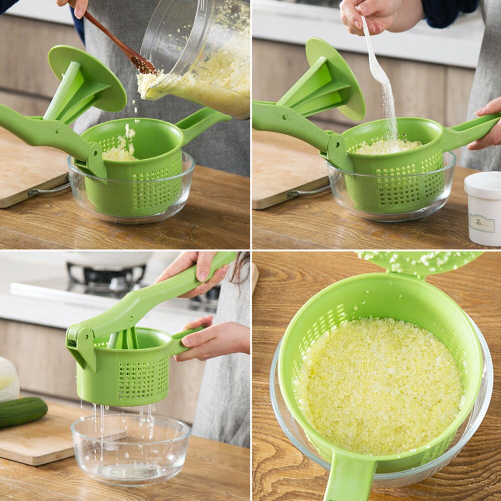 Protable vesipuristin kasvis dehydraatio puristettu nyytit kaali koti puristamalla vääntövettä super keittiö dehydrator