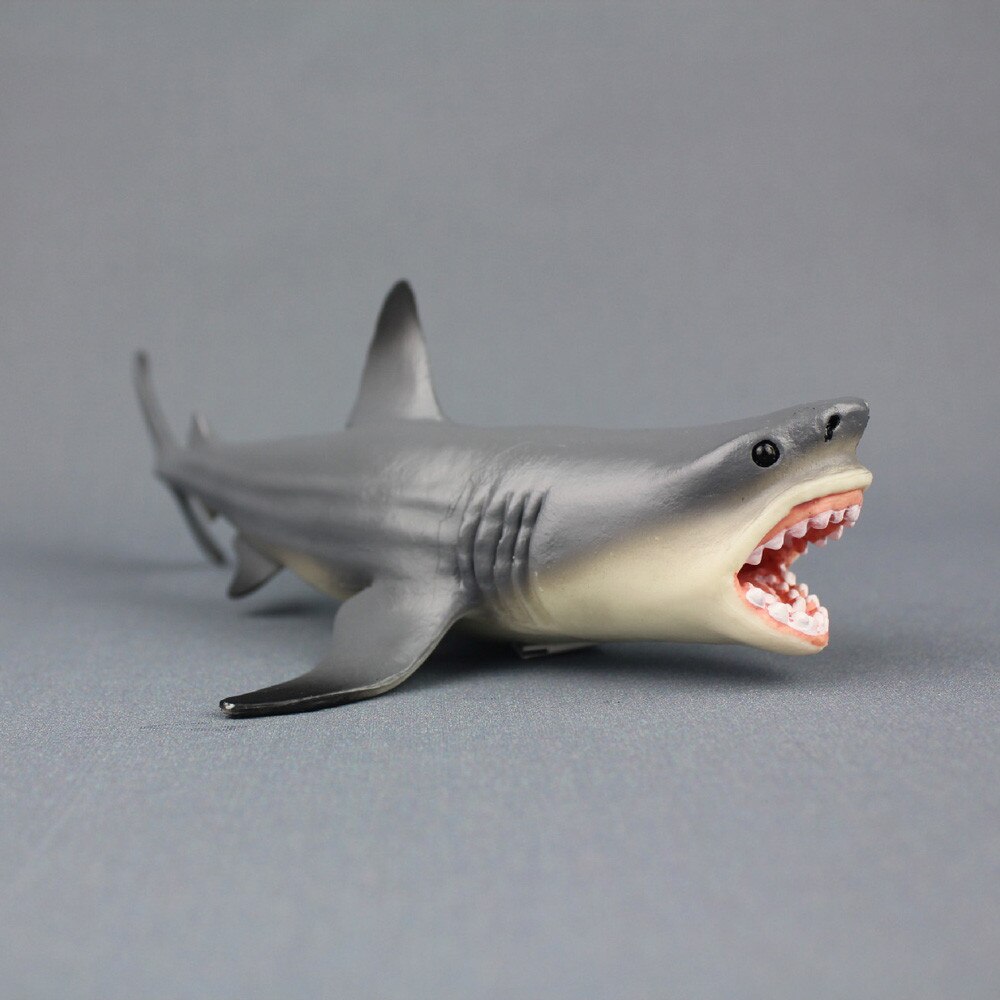 Megalodon förhistorisk haj hav utbildning djurfigur modell för barn unisex barn julleksak navidad