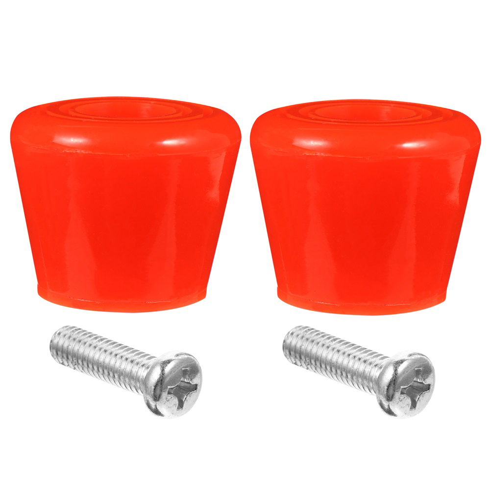 1 Set Schaatsen Brake Tool Remblok Rolschaatsen Stop Rem Kussen Voor Outdoor Schaatsen Vervangen: Red