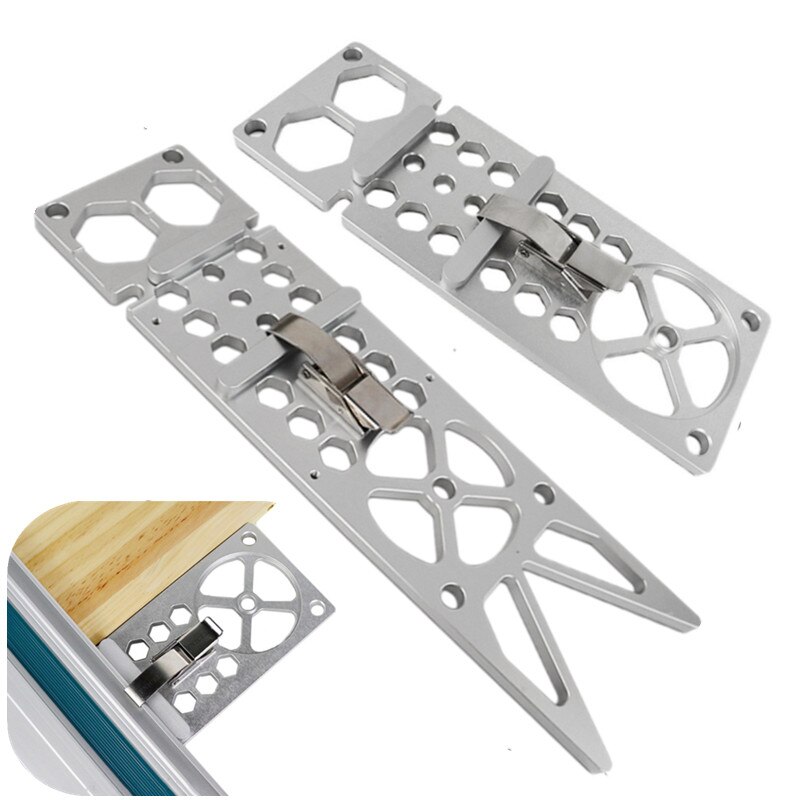 Quick Clamp 90 Degree Right Angle Guide Rail Clamp for MFT and Guide Rail System Woodworking Angle Stop Angle Cutting Track Jig