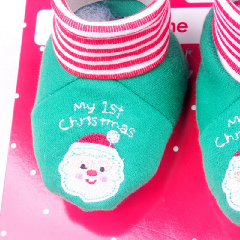 Toddler Cotton Baby Socks Christmas Socks For Newborns Anti Slip Soles For Child Boy Girl Baby Socks