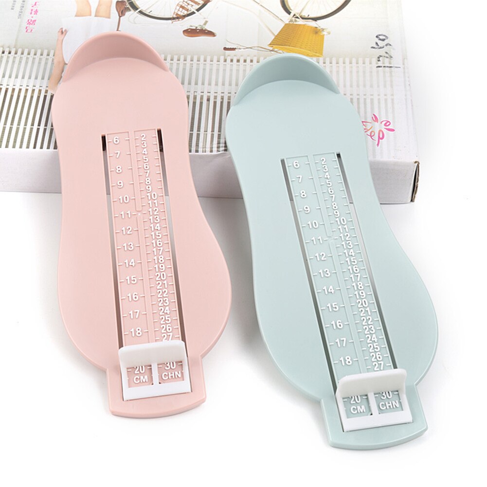 Baby Foot Ruler Kids Foot Length Measuring Gauge Tool Child Shoes Size Calculator For Children Infant Shoes Fittings Gauge Tool