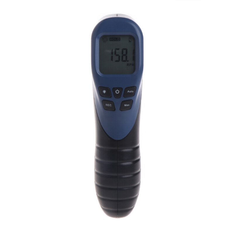 Digital Tachometer Non-Contact Photo RPM Tach Tester Meter Speed Gauge