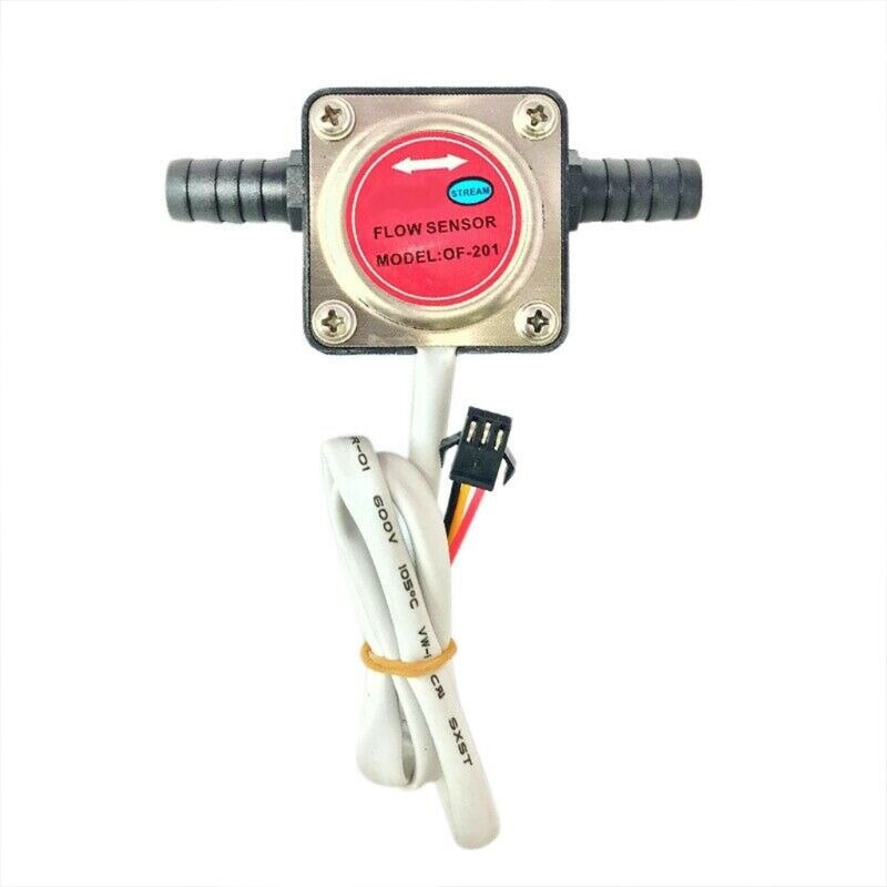3" Flow Meter Round Cover Indicator Sensor Counter Hall Flowmeter Lubricating