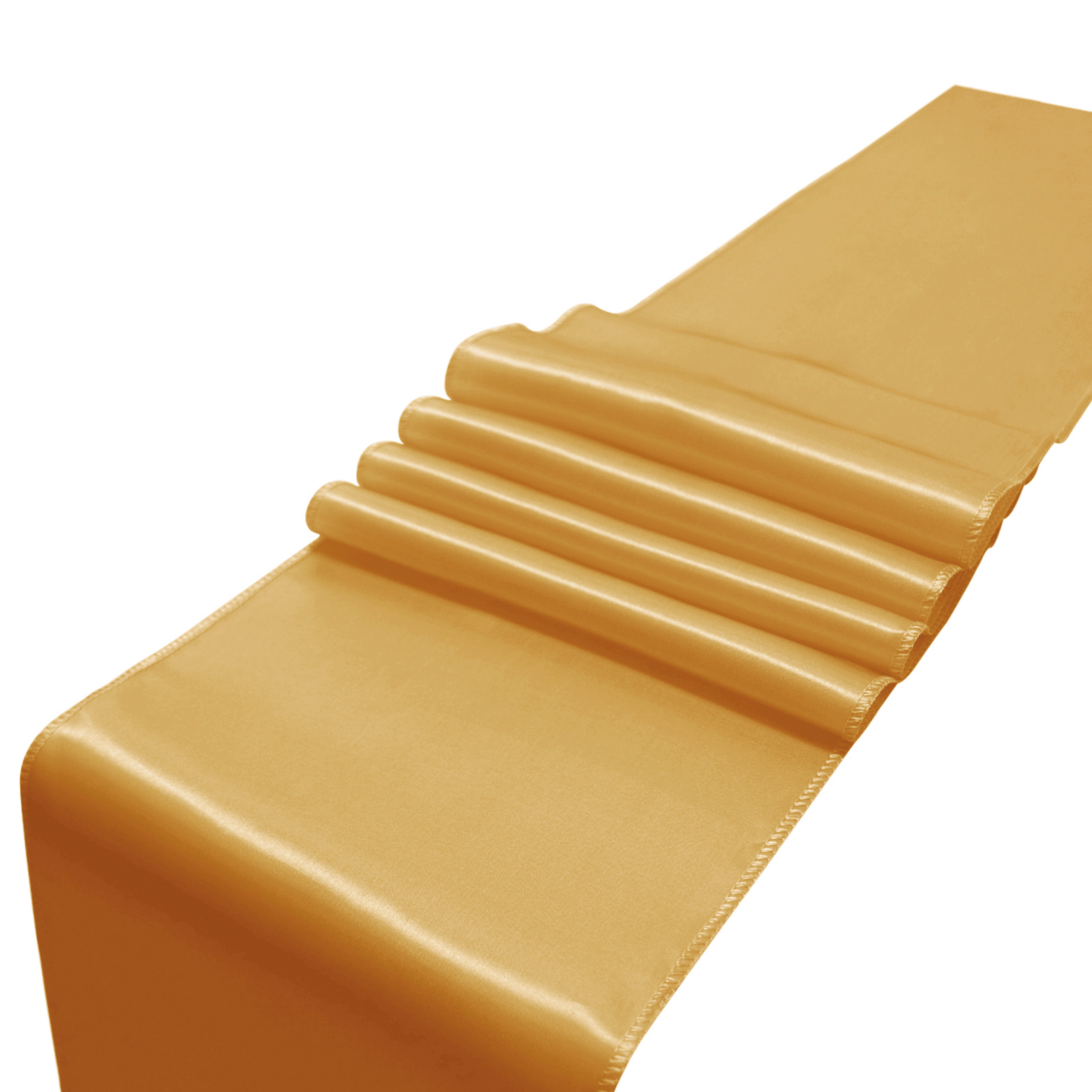 30 cm x 275 cm Banchetto di nozze corridore da tavolo in raso Tovaglia da pranzo Festa di nozze Decorazioni da tavola di lusso in tinta unita romantiche