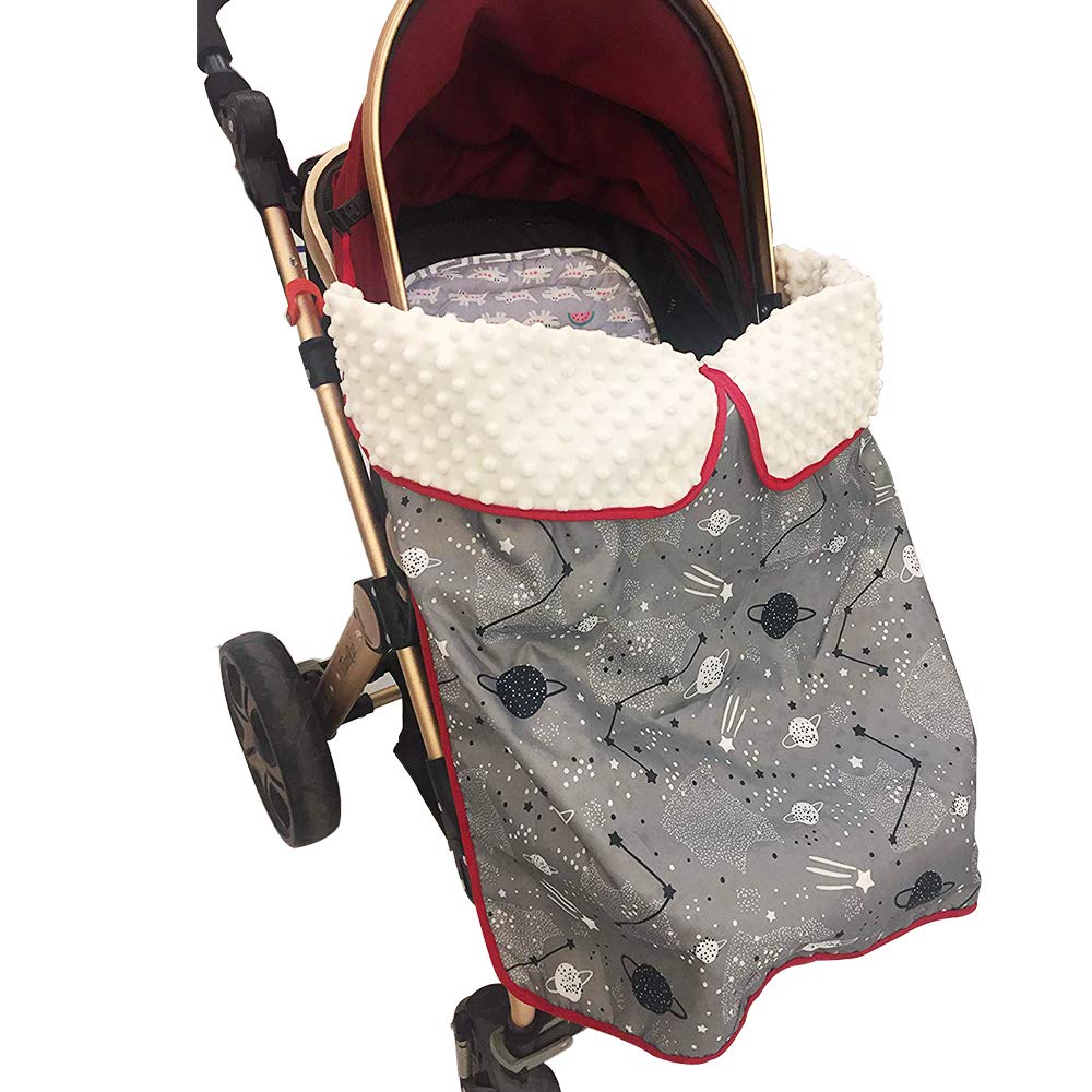 Vandtæt baby bil sæde dække 75*75cm vinter vindtæt klapvogn tæppe baby wrap tæppe toddler sovende tæppe universal
