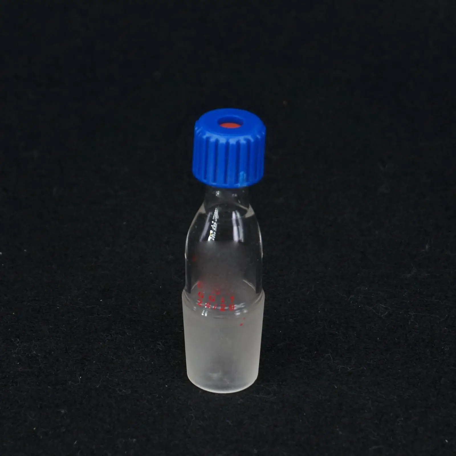 24/29 Stopper Ground Joint Lab Glass Bushing Thermometer Adapter With Screw Cap