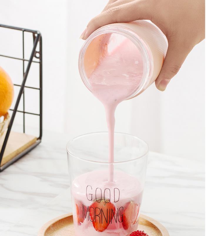 USB Rechargeable Blender Portable Juicer Household Juice Cup Mixer Electric Screw Smoothie Blender Lemon Orange Squeezer Machine