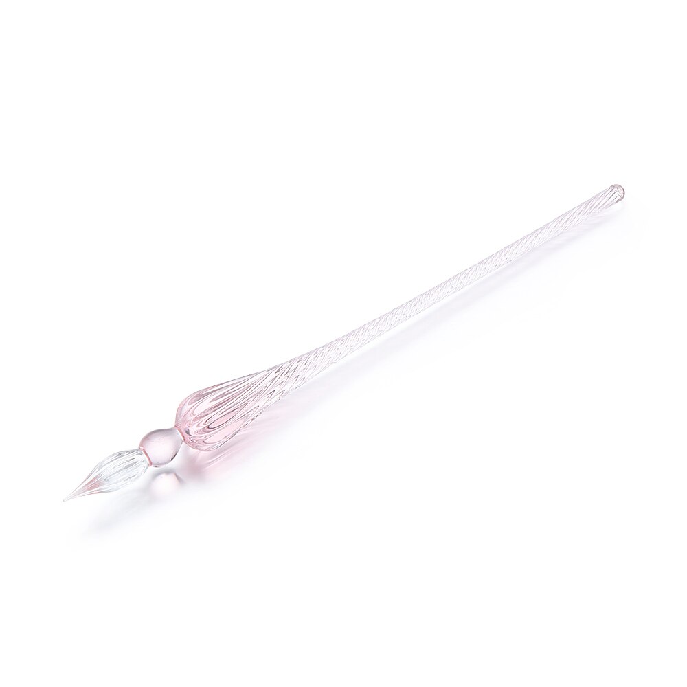 Lapicero clásico Dip de vidrio, 1 Uds., lapicero de tinta de relleno de firma, bolígrafos estilográficos hechos a mano, suministros de pintura: Type2-2