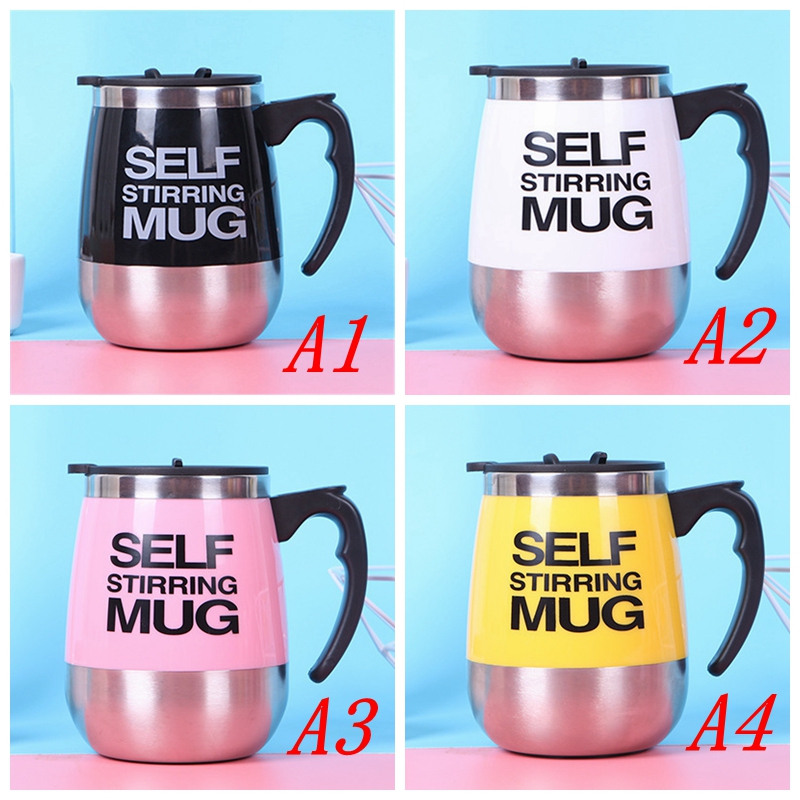 thumbnail image 2 of Automatic Magnetic Self-Stirring Coffee Mug - 380ml Stainless Steel, 3-Year Warranty 2 of 4