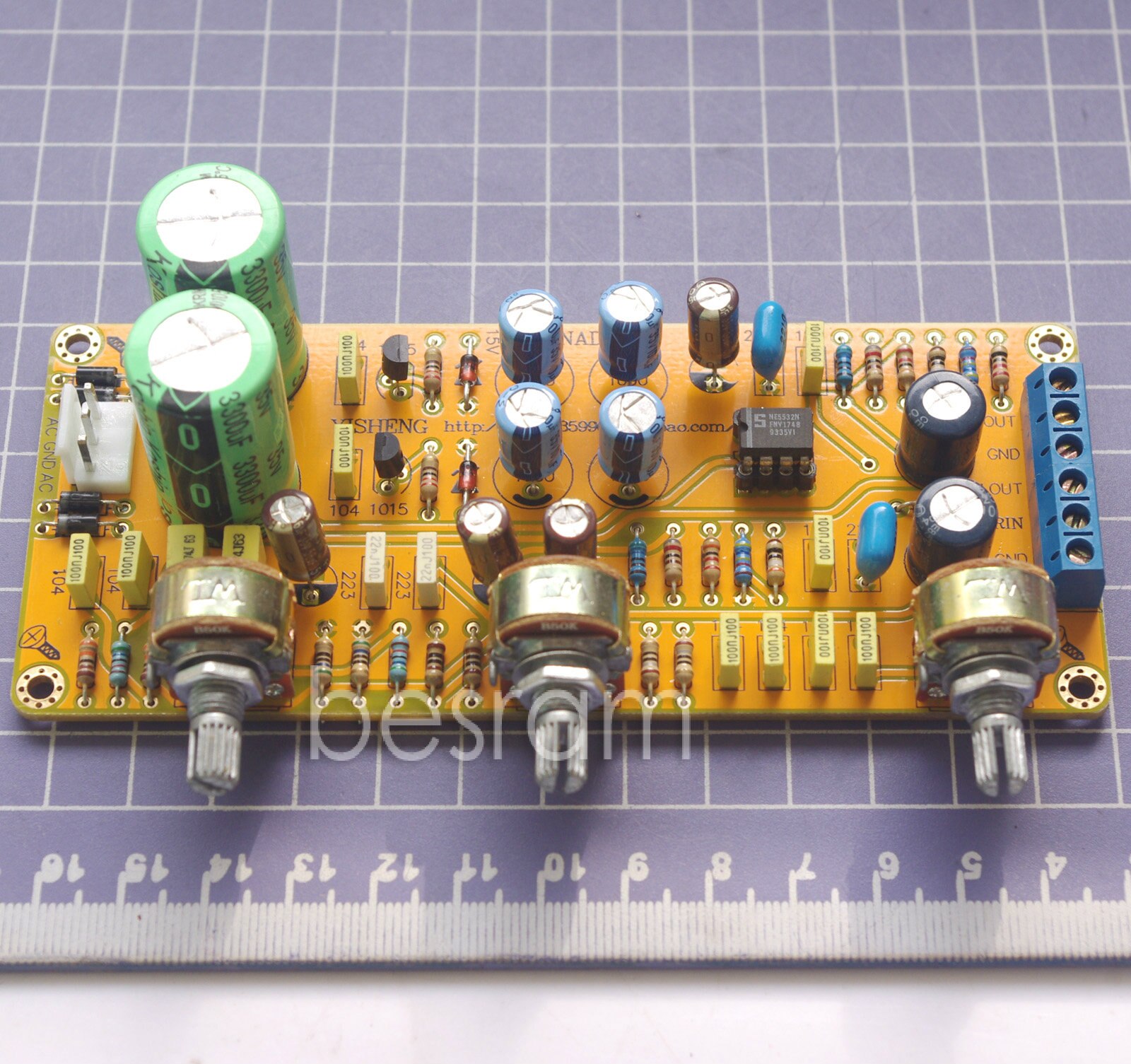 Buffer 6N3+6Z4 SRPP Preamplifier board AR