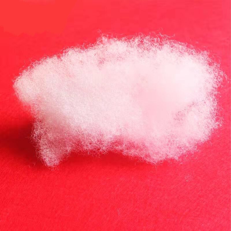 White PP fluffy springback cotton non-woven doll purse filling material DIY manual material accessories