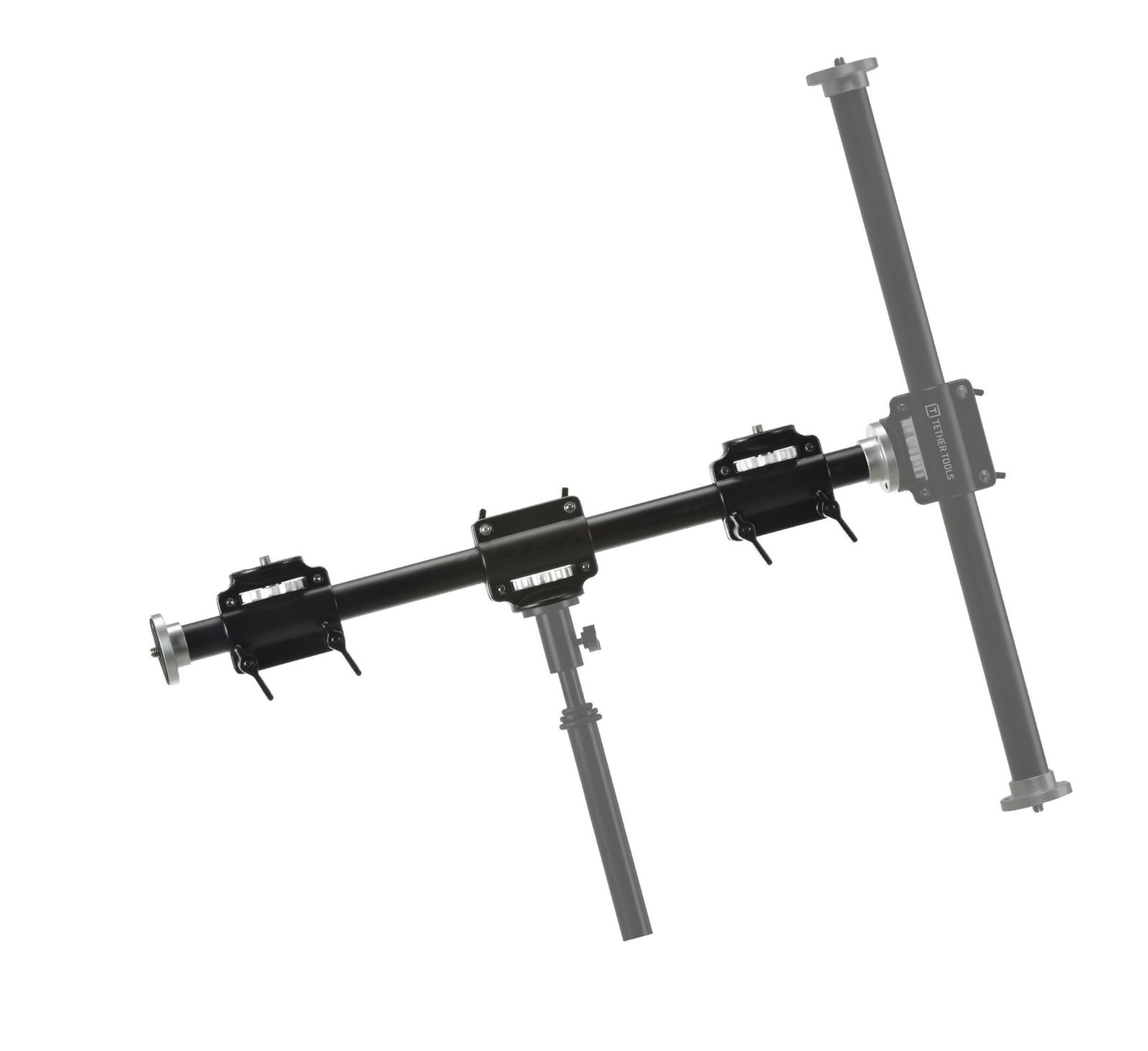 Tripod Cross Bar Aluminum Alloy Horizonal Rod Pole Cross Bar Extension Arm Support Bracket Tripod Vertical Shooting