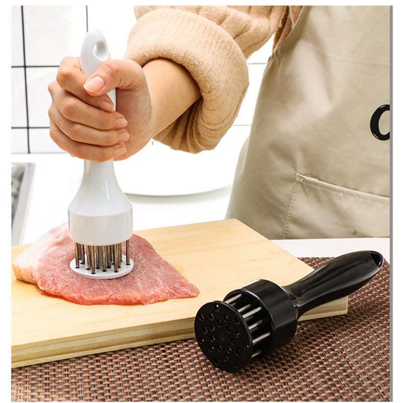 Stainless Steel Profession Meat Tenderizer Needle Kitchen Tools Mill Meat hammer for Beating off Meat Beater Kitchen Implements