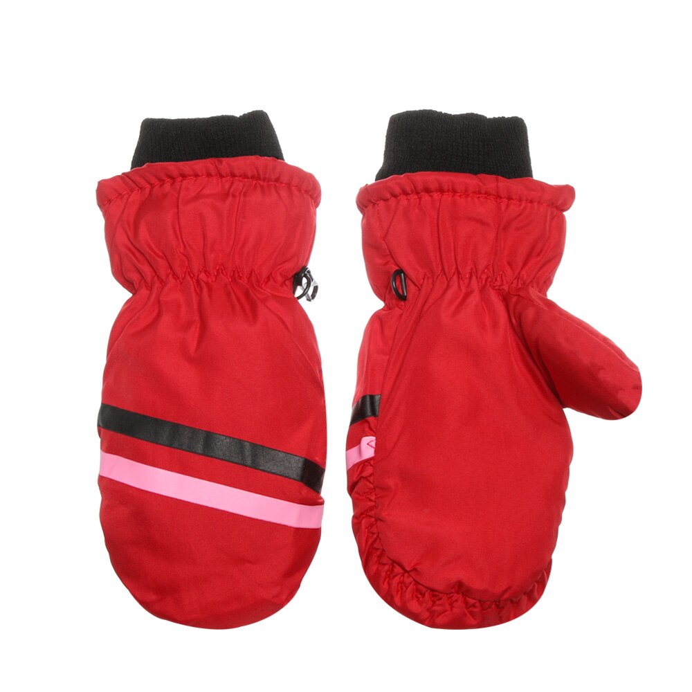 Children Winter Warm Gloves Boy Girls Ski Snowboard Windproof Waterproof Thicken Keep Warm Winter Outdoor Mitten