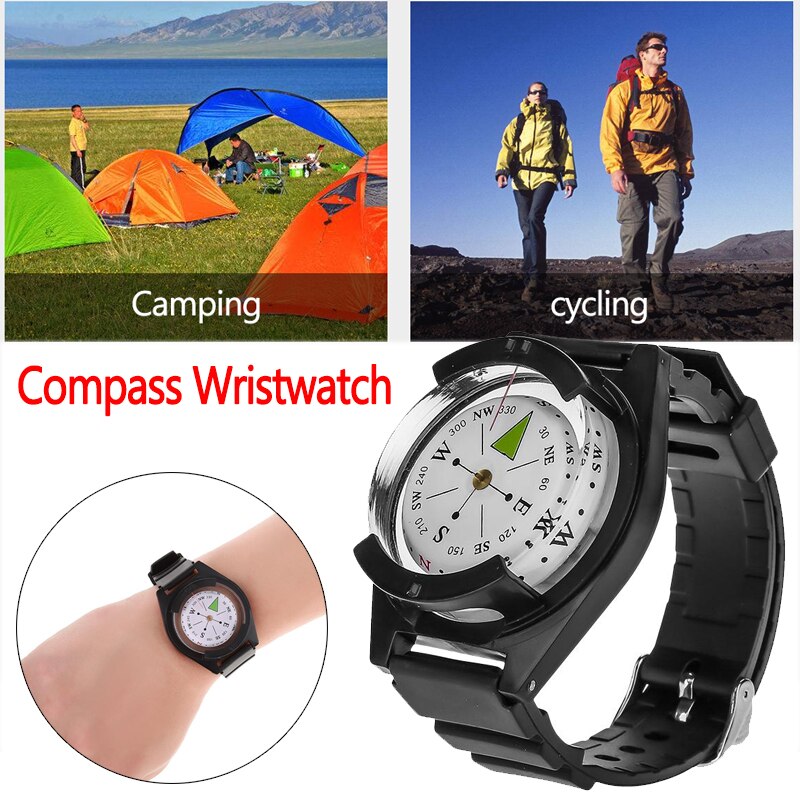 Outdoor Waterdichte Kompas Professionele Duiken Kompas Navigator Digitale Horloge Scuba Kompas Voor Camping Wandelen Fietsen