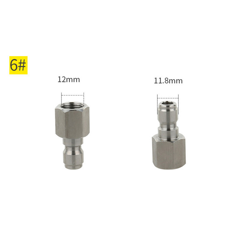1/4 &quot;Quick Connect Koppler Adapter-Auto Sauber 1 ~ 14 # Waschen Druck Washer Anschluss für Schnelle Anschluss garten Schlauch Auto Washer: Rot