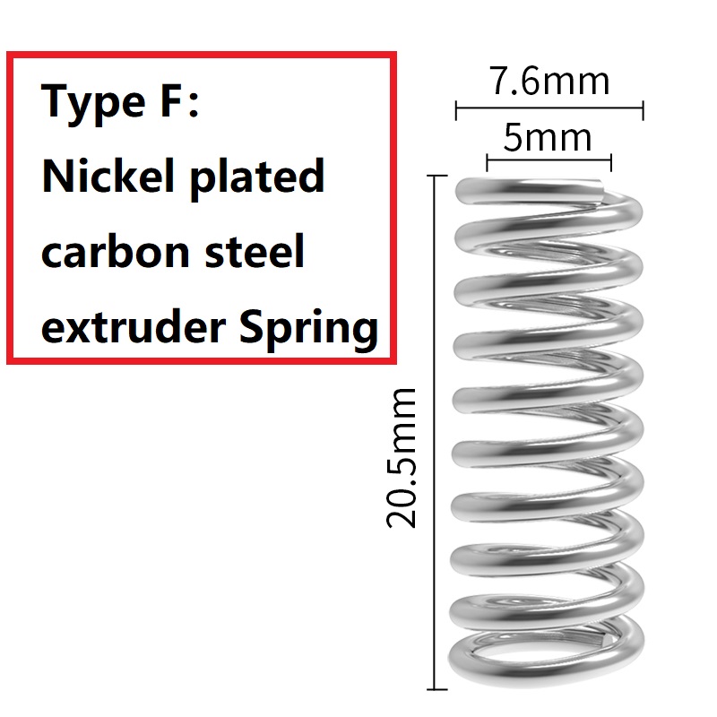 20 stks Veren Voor 3D printer CR10 Reprap Ender 3 Anet A8 voor Heatbed nivellering Extrusie 3D printer onderdelen