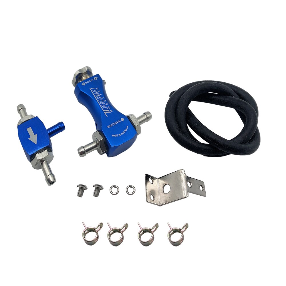 RESO---2”52mm Digital Electronic BOOST GAUGE w/0-30PSI Manual Boost Controller Kit RED/BLUE/BLACK