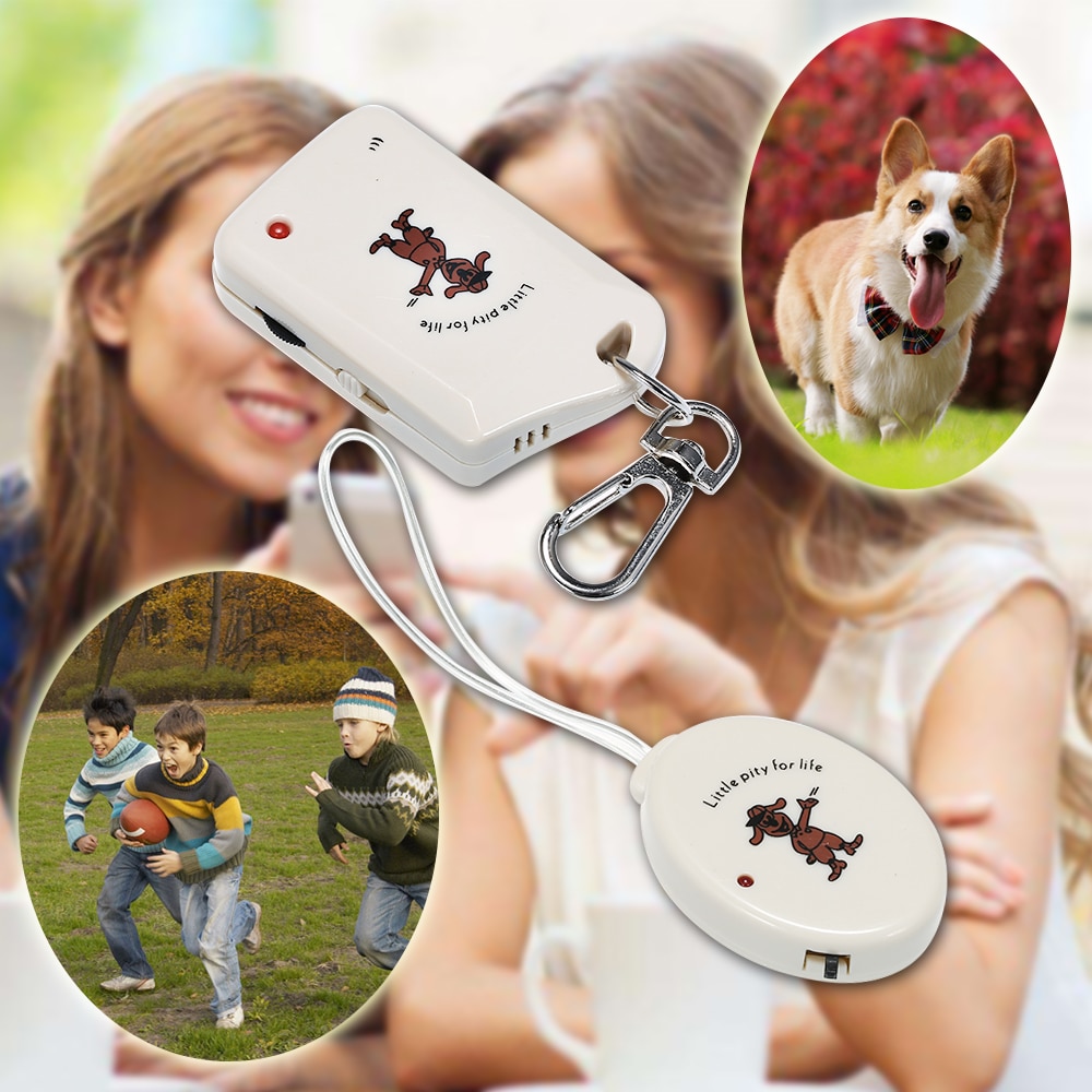 Alarma electrónica inalámbrica antipérdida para niños, billetera para mascotas, buscador de seguridad para teléfono, llavero, recordatorio de Antipérdida, alarma de sonido con vibración