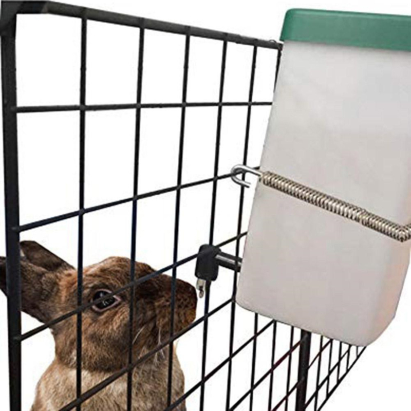 Distributore d'acqua per conigli Abbeveratoio Fontana per bere Attrezzatura per bere automatica Abbeveratoio per animali domestici Accessori per animali conigli