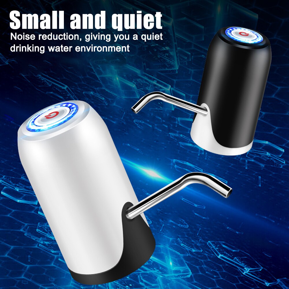 Automatische Elektrische Wasser Dispenser Tragbare Druck Pumpe Multi-interface Trinken Flasche Wiederaufladbare Wasser Pumpe Maschine