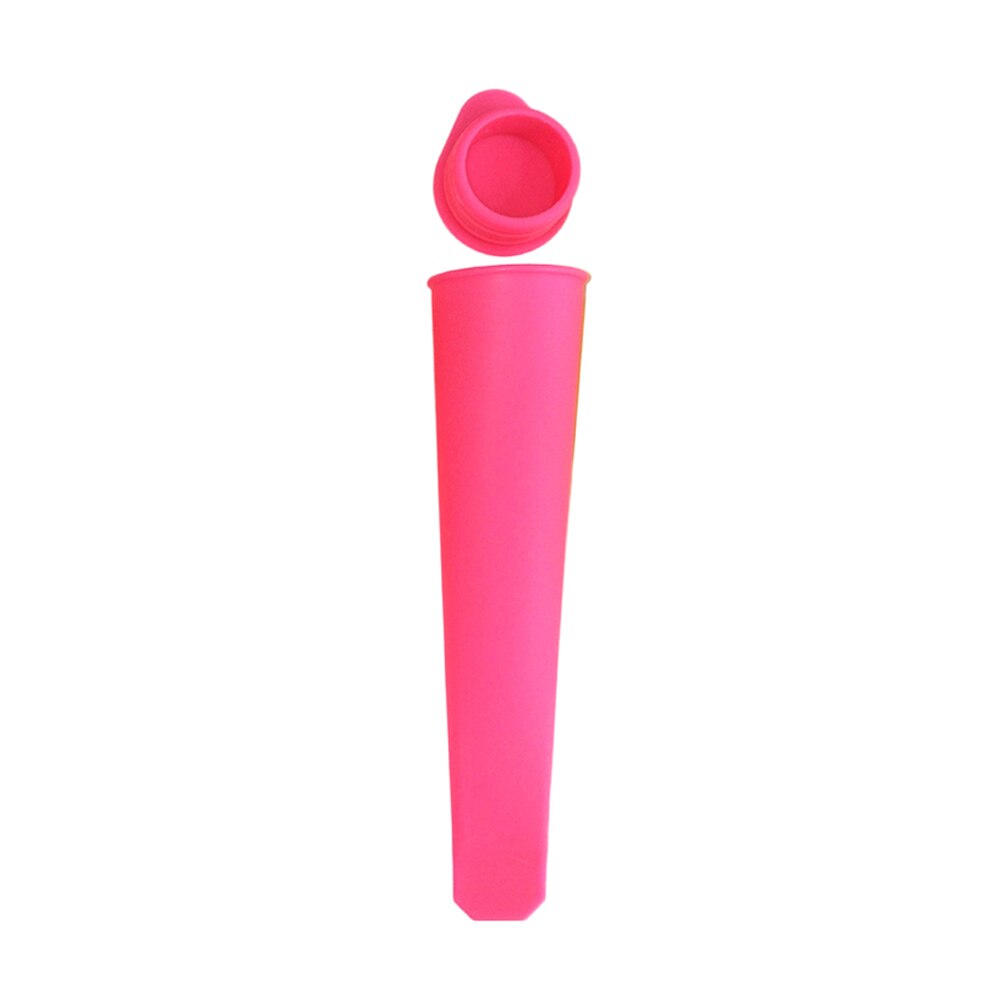 Ghiacciolo congelato Yogurt cucina gelato lecca lecca succo creatore pop stampo stampo silicone ghiacciolo stampo ghiaccio pop stampi accessorio cucina: rosa rosso
