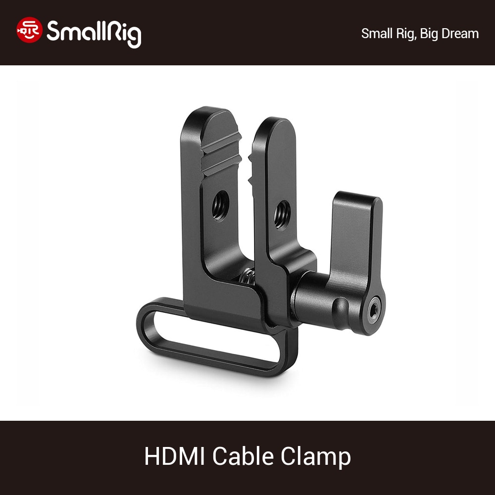 Petit serre-câble HDMI pour Sony a7II/a7RII/a7SII DSLR avec deux vis 1/4 "-20-1679