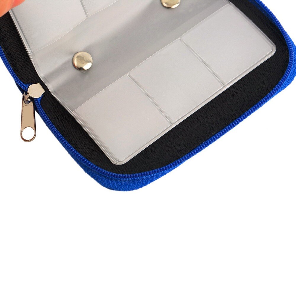 Pochette de transport SDHC MMC CF pour cartes mémoire, 4 couleurs, sac de rangement, boîte porte-étui, portefeuille de protection