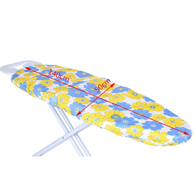 Cubierta protectora para tabla de planchar de tela de 140x50cm, tela plegable para planchado, protección delicada y fácil de colocar: 2
