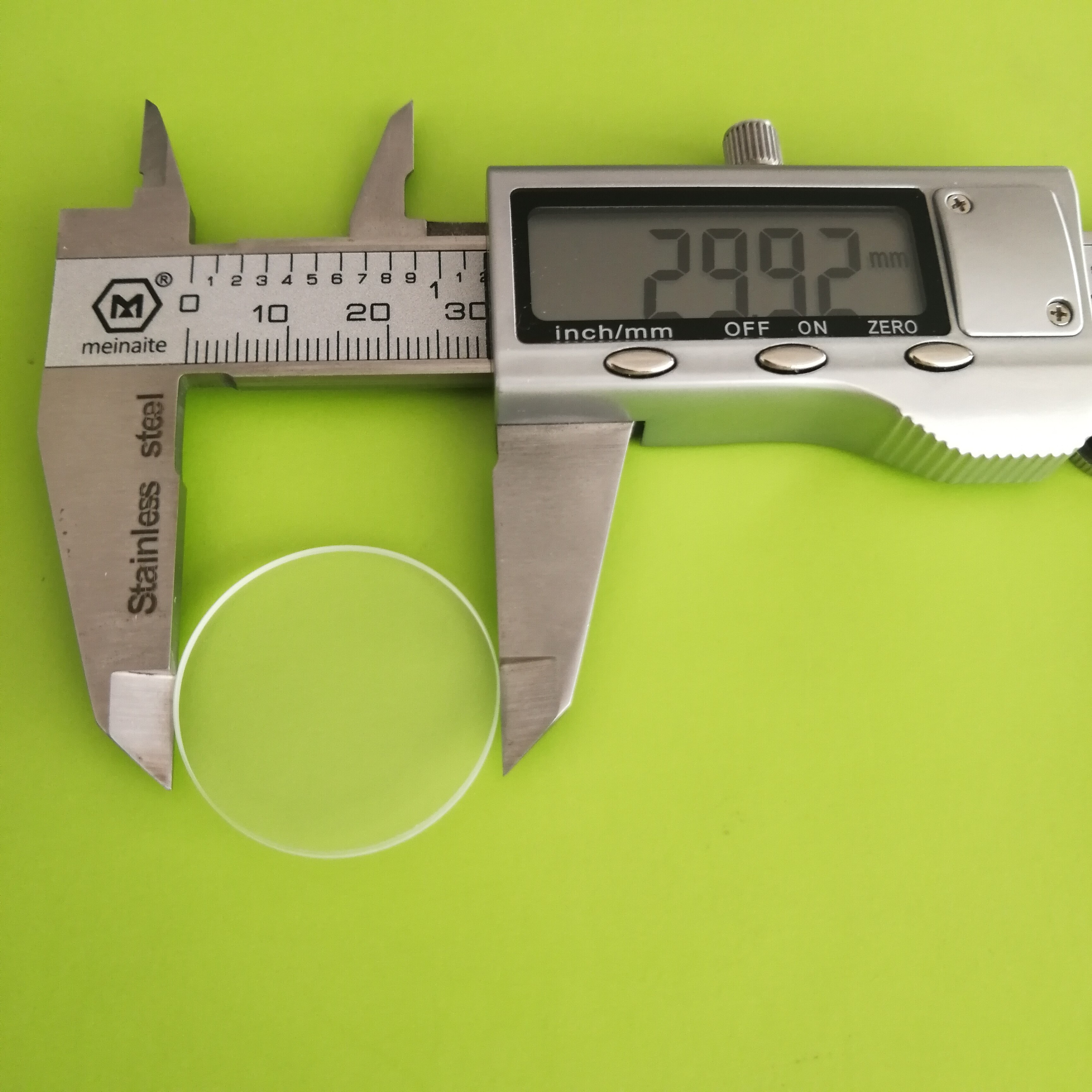 3pcs JGS2 30*2.0mm Fused Silica Window Quartz Glass Disk