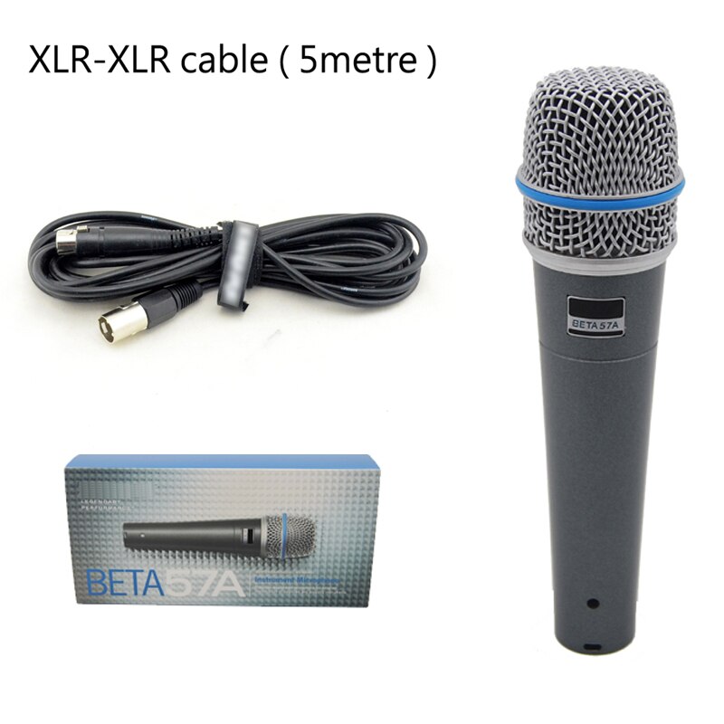 BETA57A Microfoon Muziekinstrumenten Dynamische Professionele Microfoon: XLR cable