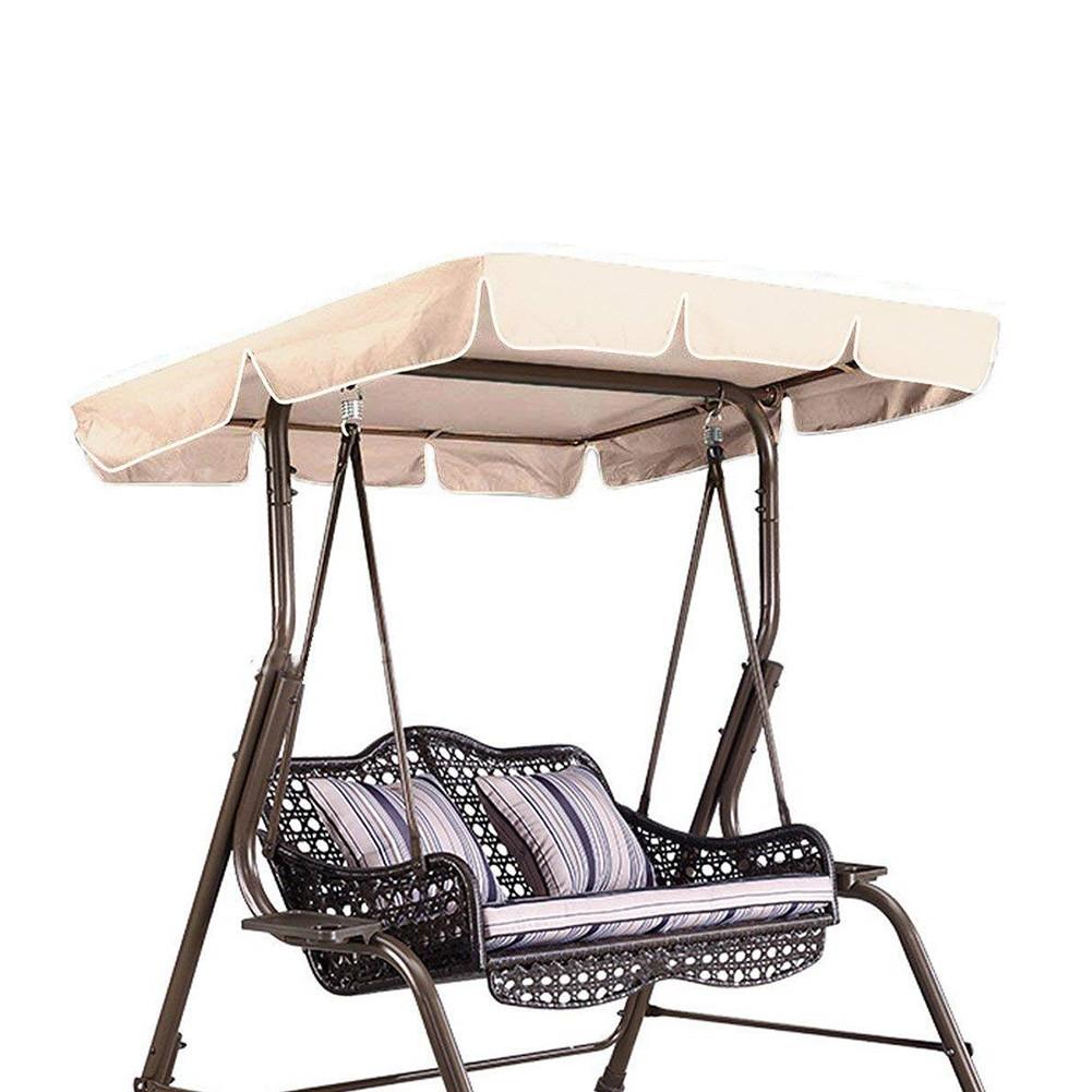Huśtawka ogrodowa wymiana baldachim wodoodporne patio na świeżym powietrzu markizy balkonowe blokujący UV parasol na taras ogrodowa