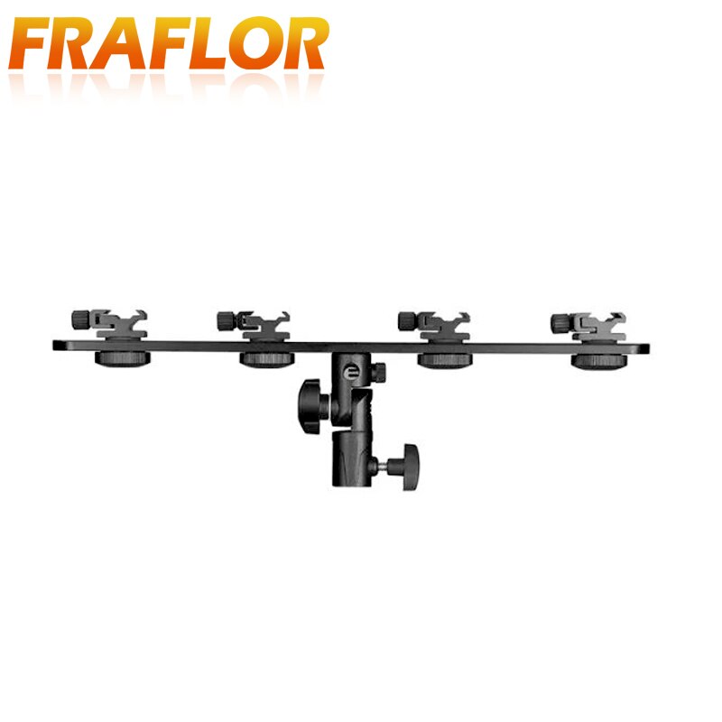 4 Camera Lichten Bracket Flash Beugel Vaste Reflector Houder Paraplu Beugel Top Flash Bracket Apparaat CD50 Dslr Video Camcorder