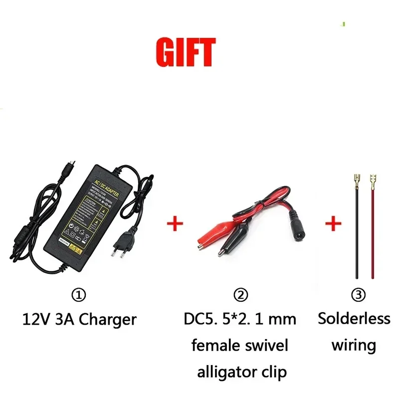 12V 100Ah lithium ion Rechargeable Battery Charger Deep Cycle Battery Pack For Kid Scooters with Built-in BMS Power display
