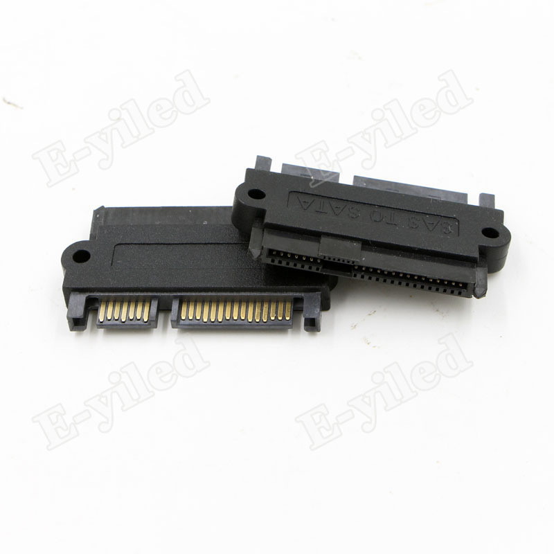 2 szt. adapterów SAS robić dysków twardych, podłączanych robić płyty głównej, SATA SFF-8482 SAS robić SATA, obsługuje tryb SATA3 robić 6 GB