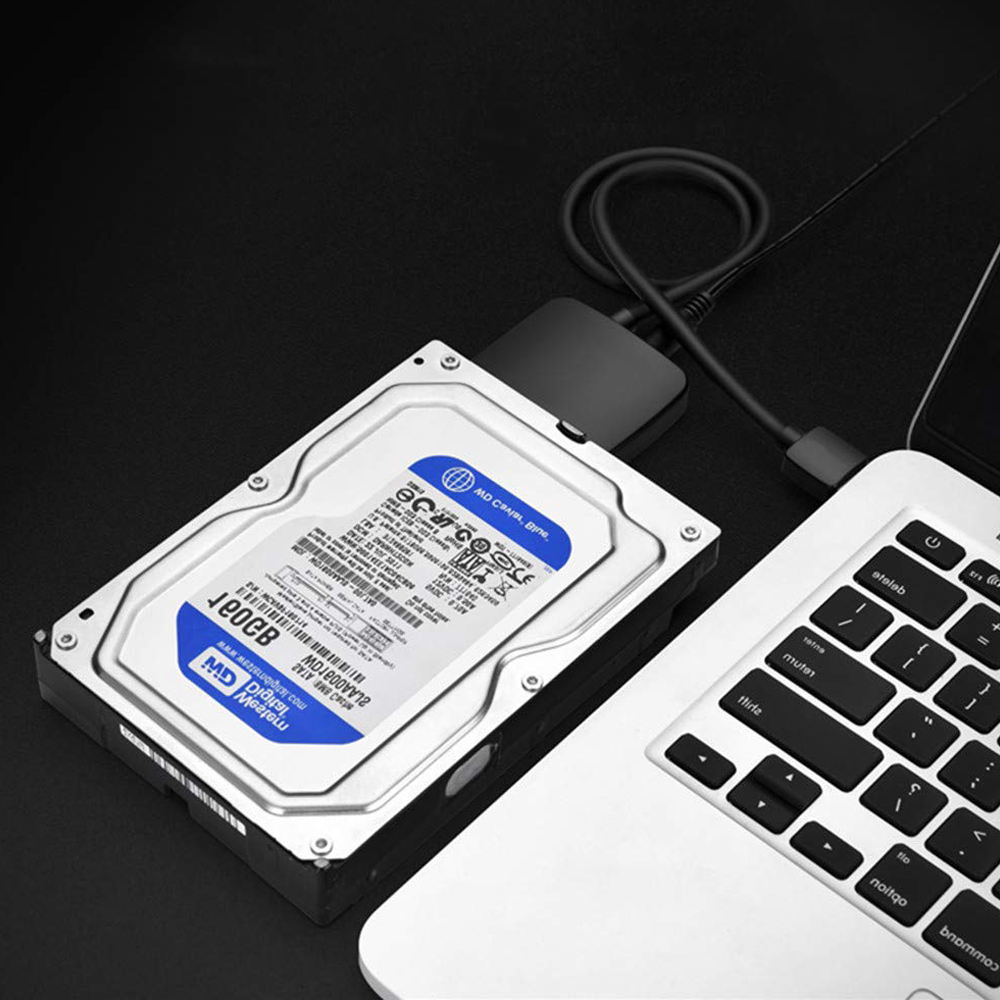 Usb 3.0 to sata adapter konverter kabel 22 pin sataiii til usb 3,0 adaptere til 2.5 " sata hdd ssd hurtig