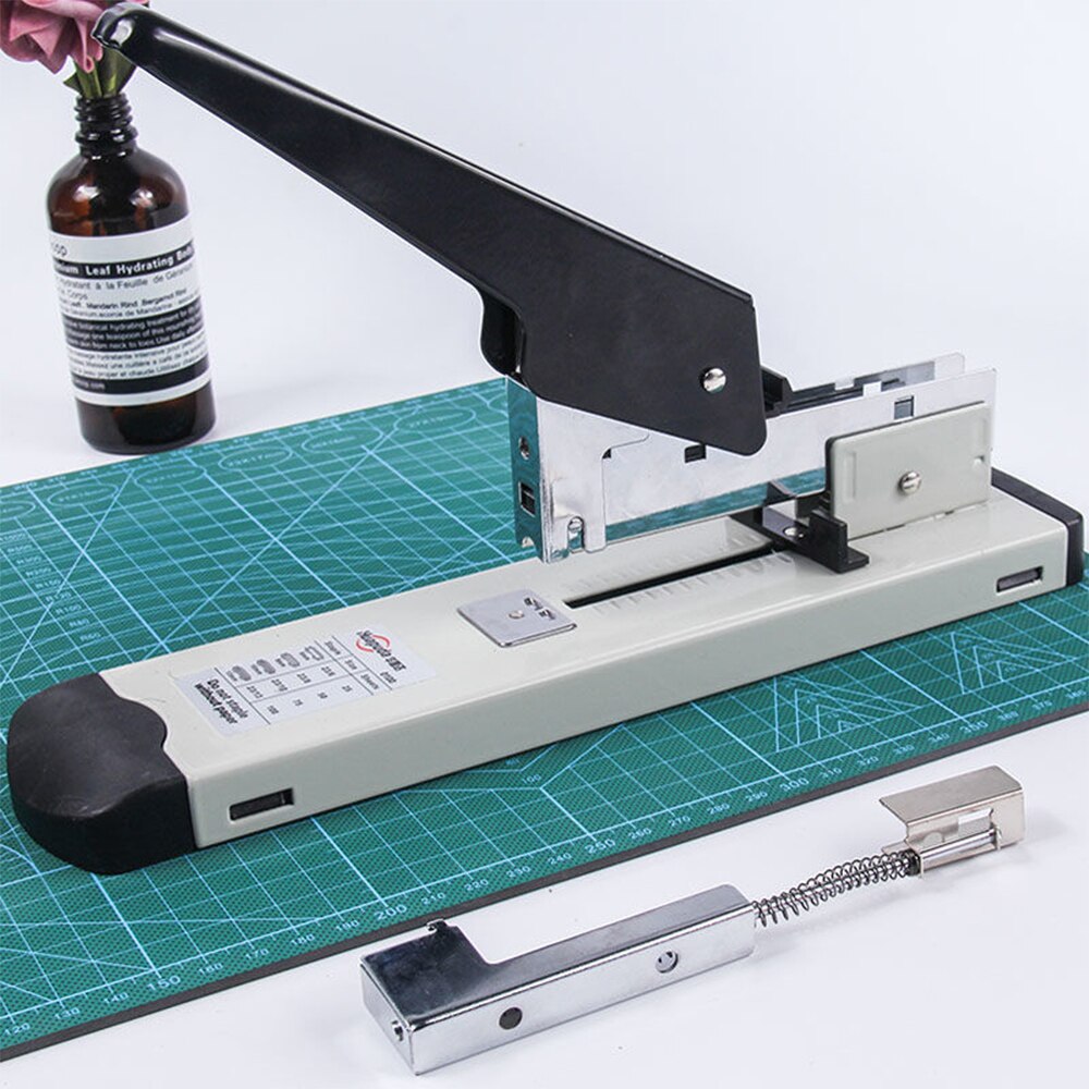 Agrafeuse en métal de Type lourd, capacité de 120 feuilles, outils de bureau, agrafes (broches) 23/13, 23/10,23/8,23/6, ensemble de bricolage