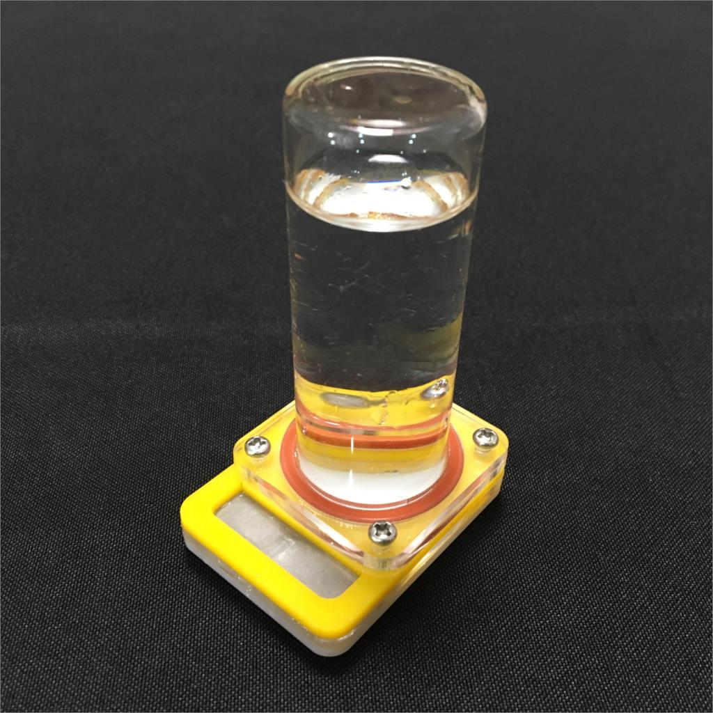 Ant grape S water feeding area for ant farm acrylic moisture with feeding area, insect antvilla pet advanced mania ants nest: yellow / H 4cm(15mL)