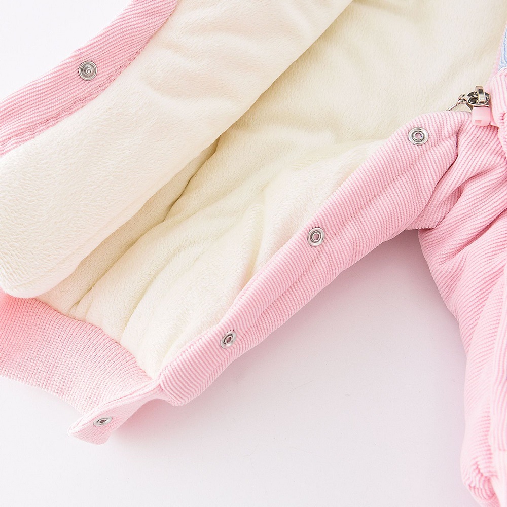 Baby Kleidung Baby Body Neugeborenen Baby Winter Strampler Elefanten Paded Strampler Junge Mädchen Kleidung Säuglings Overalls 6m ~ 24m