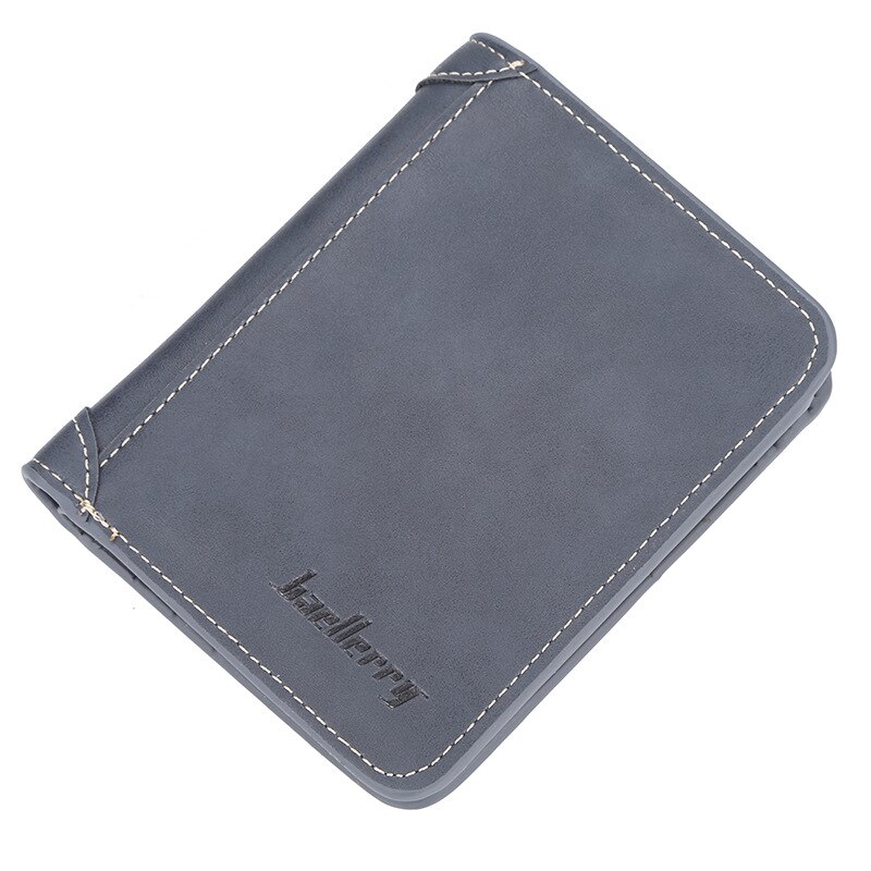 Porte Monnaie Homme Carte Portefeuille Portafoglio Uomo Feuille Carteira De Couroie Masculina Cartera Para Hombre En Cuir Hommes Billeteras: Blue Vertical