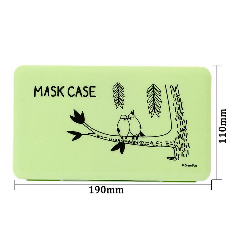 Boîte pour masque facial chirurgical mallette de rangement conteneur pour masque facial jetable: G333372