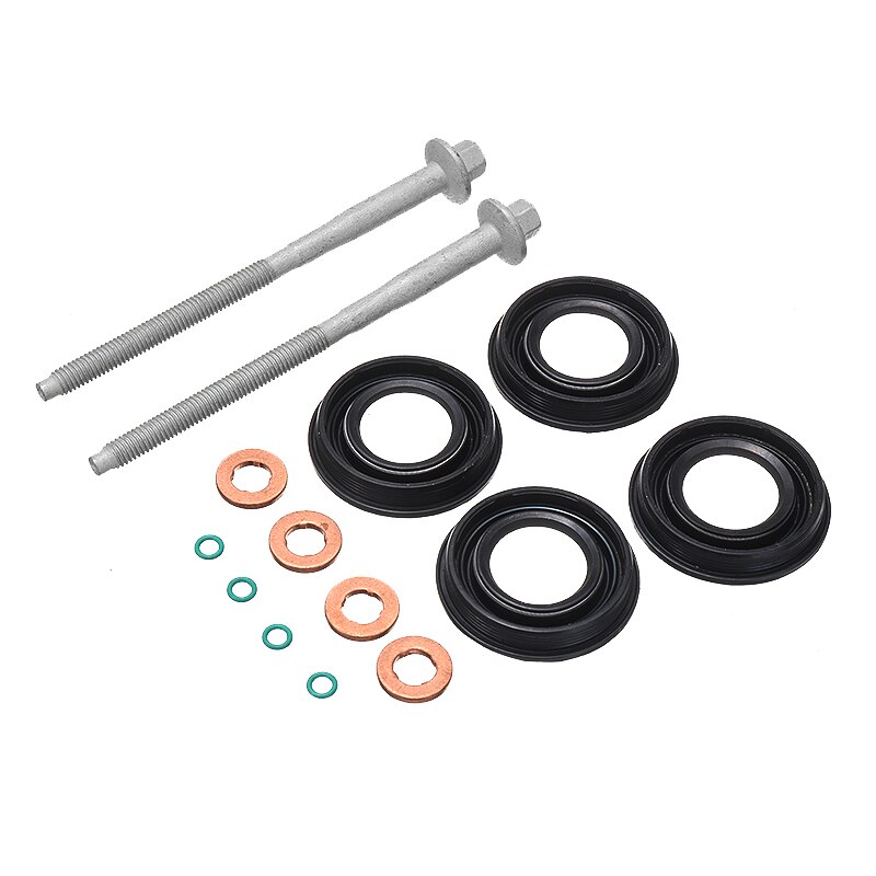 For Ford Transit MK7 2.2 TDCi Fuel Injector Seals Washers O Rings Bolts Inject Seals Repair Kit